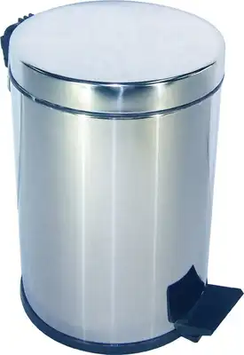 Paslanmaz Pedallı Çöp Kovası