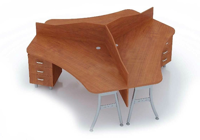 Ozan Üçlü Workstation Çalışma Masası